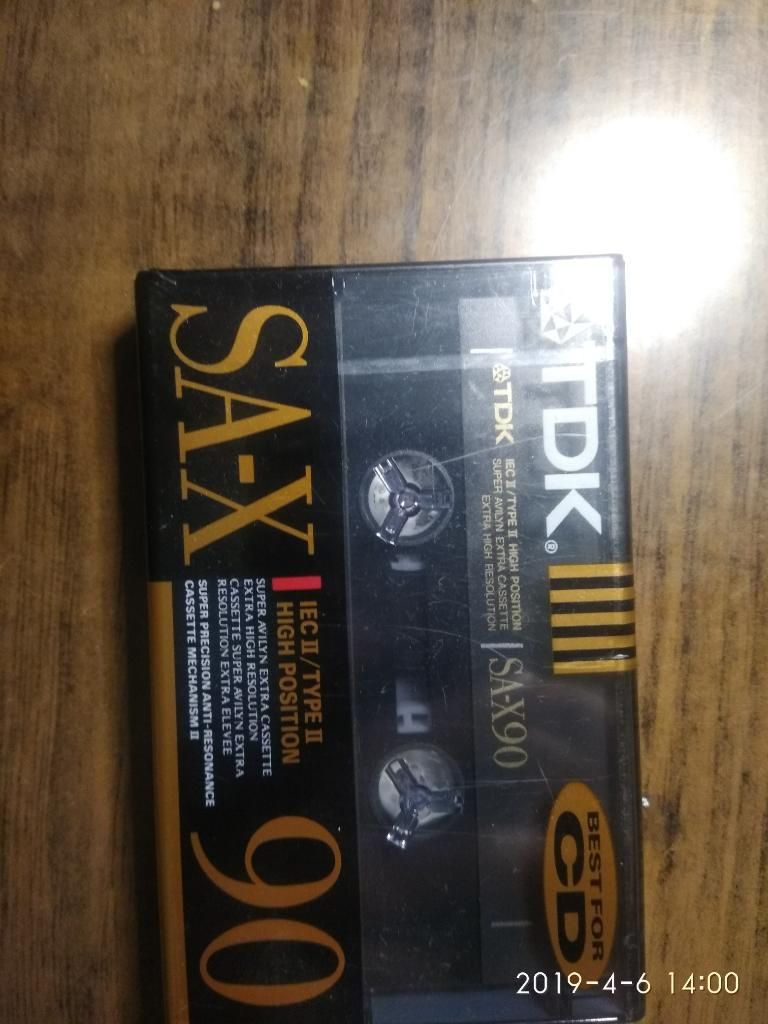 Tdk Cromo Cassette Sellado 90minutos Sax