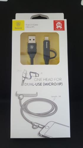 Cable Dual Micro/iPhone