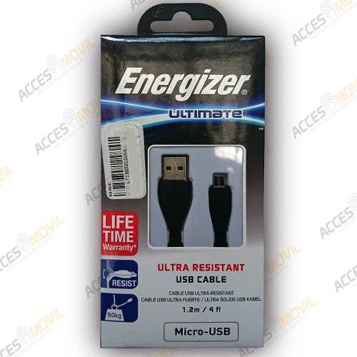 Cable Energizer Ultra Fuerte V8 Micro Usb