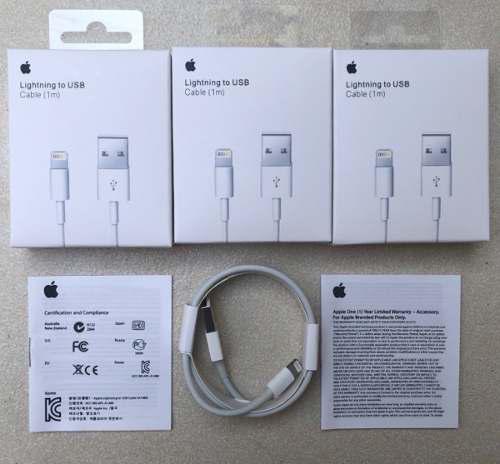 Cable Lightning Original Apple iPhone 5s 6 6s 7 8 Plus X