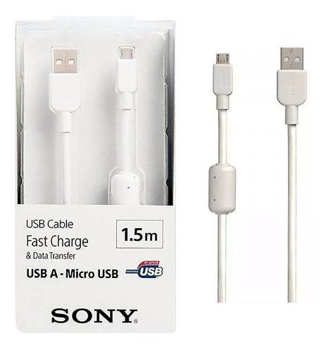 Cable Micro Usb Sony Para Ps4, Android (original)