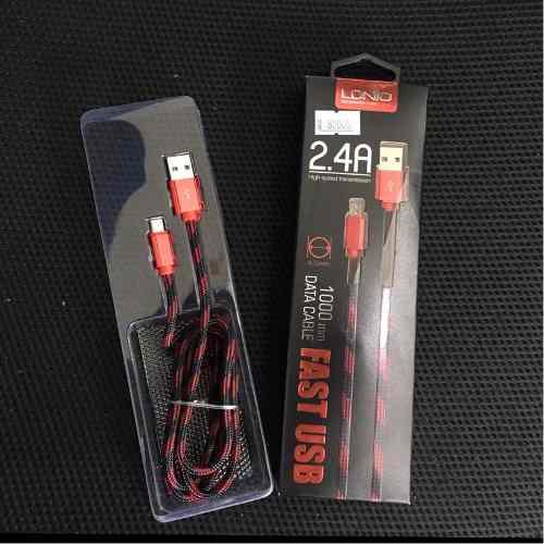Cable Usb Carga Rápida 1m Ldnio 2.4 A Tipo V8 Delivery