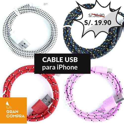 Cable Usb Para iPhone