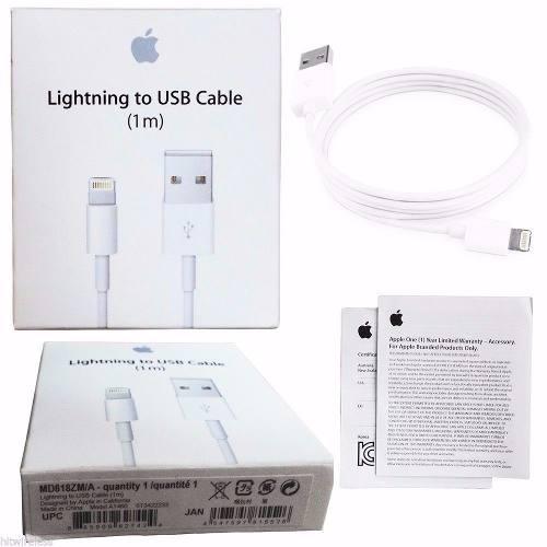 Cable Usb iPhone Lightning Original 5 5s 5c 6 6s 7 Plus