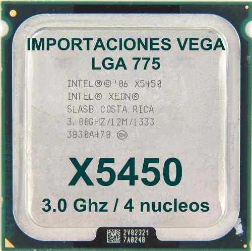 Intel Xeon X5450 Quad Core-12mb-3.0ghz-1333mhz-socket 775