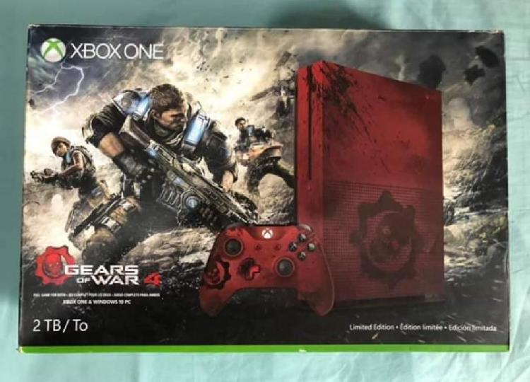 Xbox One S 4k 2tb Limitada Gear Of War