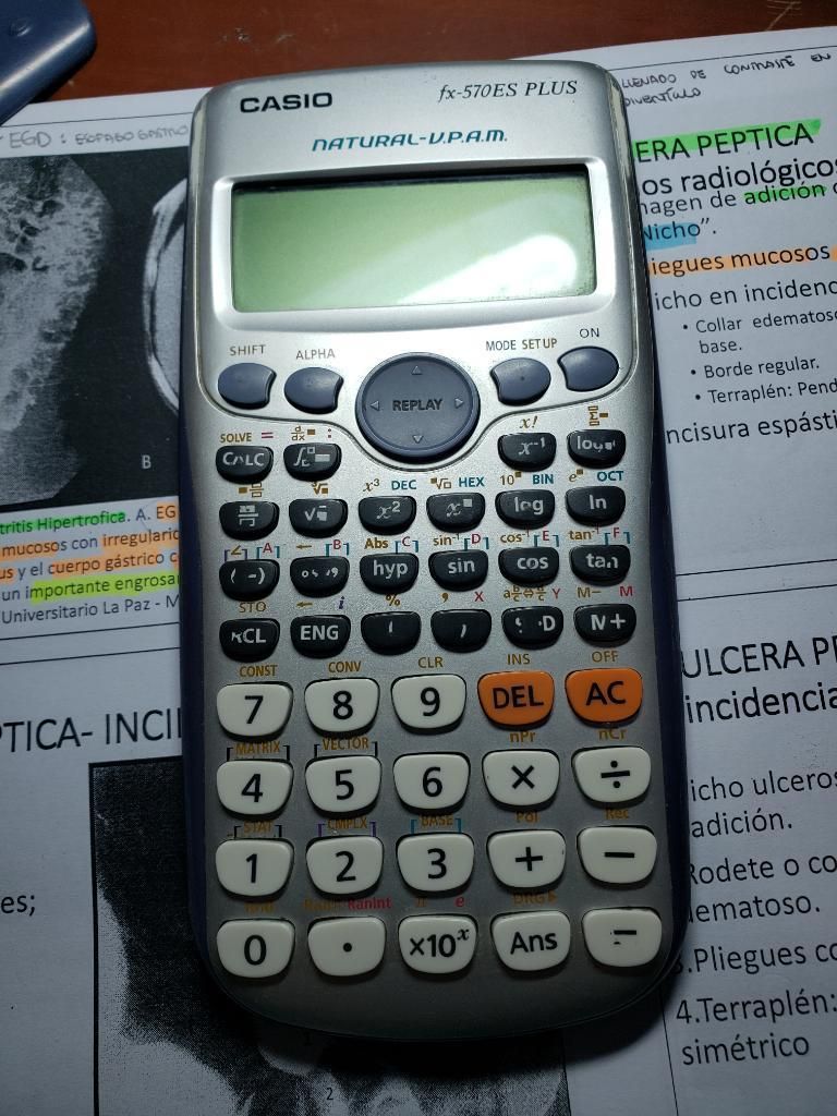 Calculadora Casio Fx - 570es Plus