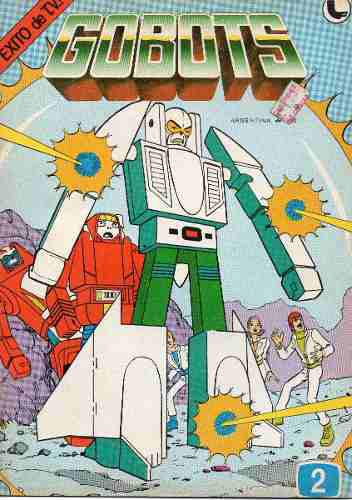 Gobots Tonka 1986 El Traidor N° 2 Comic Argentina Oferta F