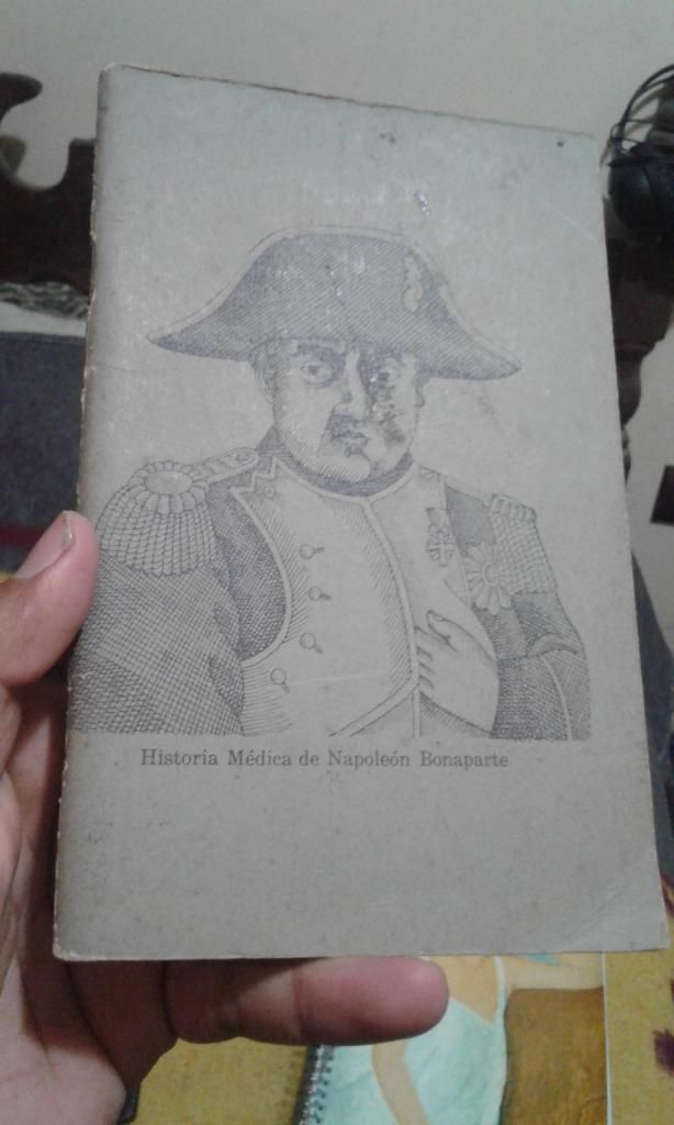 Libro Historia Medica de Napoleon Bonaparte