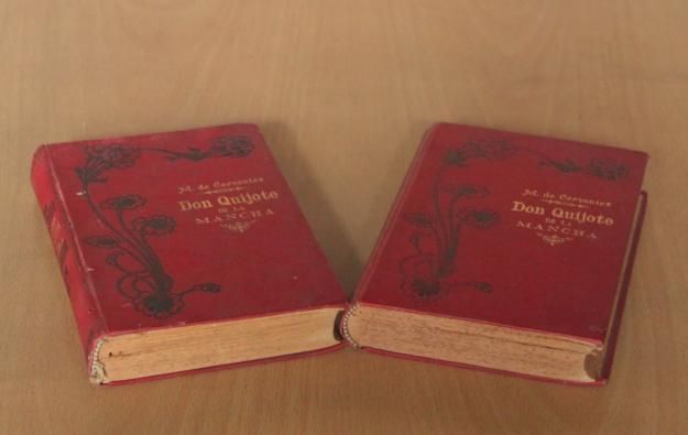 Libros Antiguos Del Quijote 2 Tomos