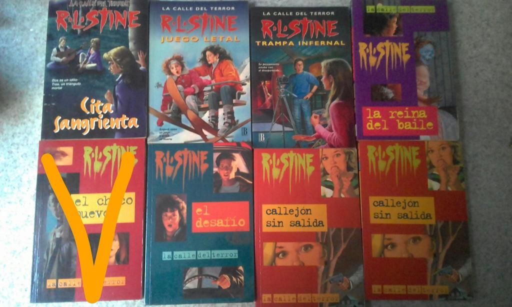 Libros de la Calle Del Terror R L Stine Escalofrios