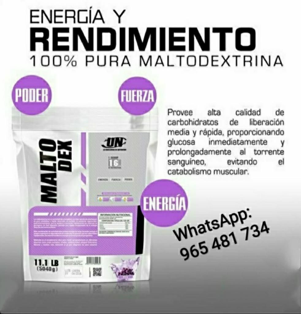 Maltodex 3kg - Maltodextrina Pura