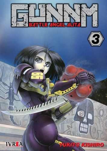 Manga Battle Angel Alita Tomo 03 - Ivrea