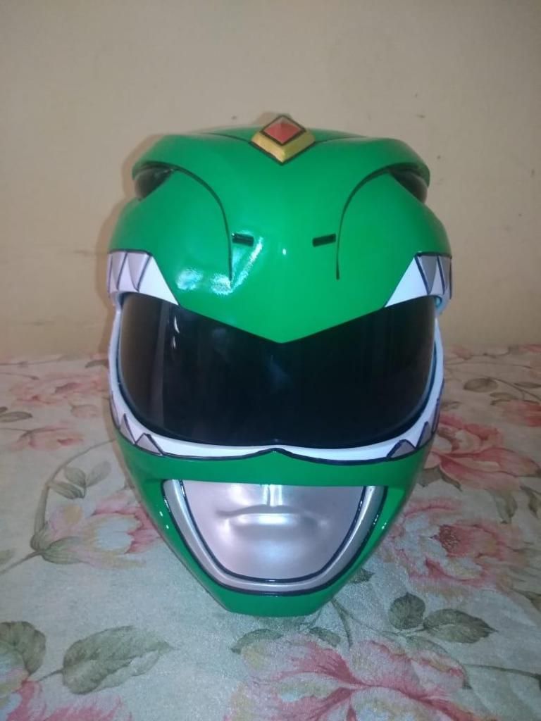 Power Ranger Green Helmet