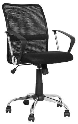 Silla Escritorio Oficina Se-0043 Tapiz Malla Mesh Negro