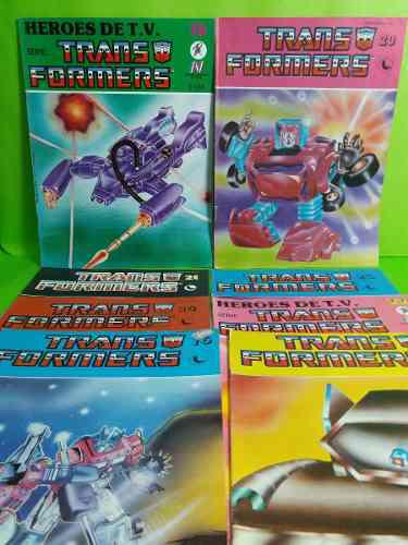 Transformers - Antiguas Historietas Editorial Argentina 1985