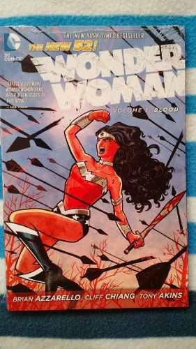 Wonder Woman Blood Dc Comic Ingles Mujer Maravilla Nuevos 52