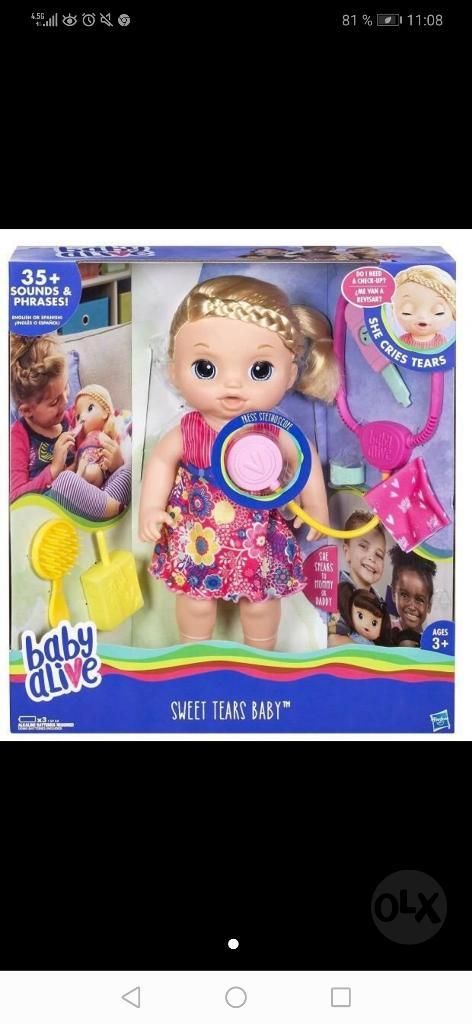 Baby Alive Dulces Lagrimitas