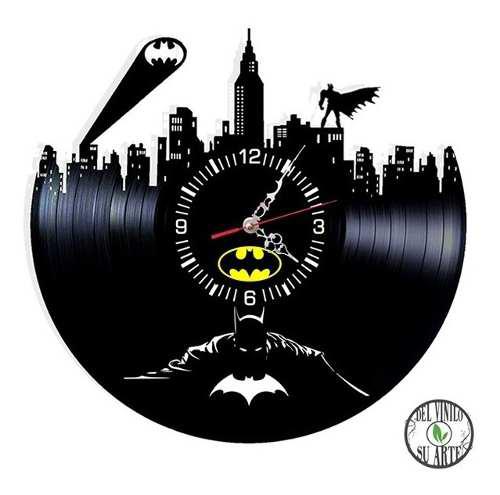 Batman 01 Reloj De Pared Y Escritorio Retro