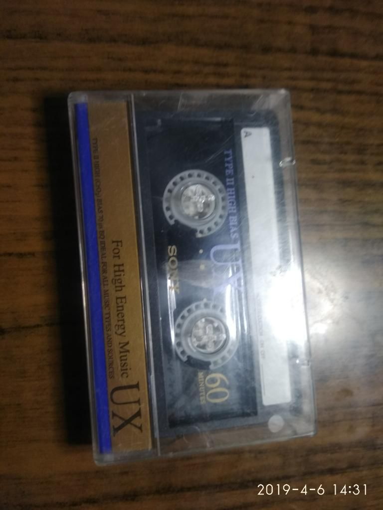 Cassette Sony Ux 60