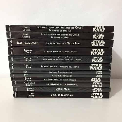 Colección Completa Libros Biblioteca Star Wars Leyendas