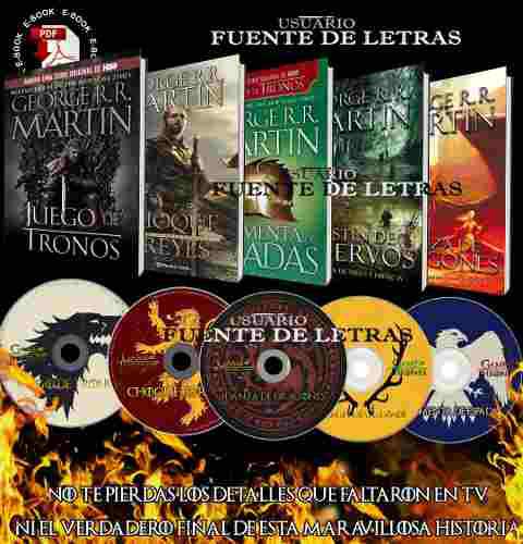 Libros Y Audiolibros Colección Completa Juego De Tronos