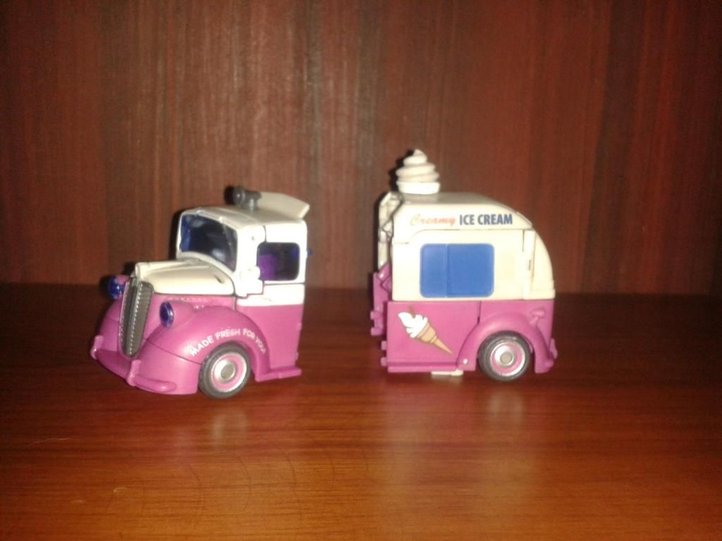 Transformers ROTF Deluxe Class Skids y Mudflap Ice cream