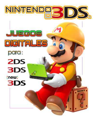 Nintendo 3ds - Juegos Digitales.!!