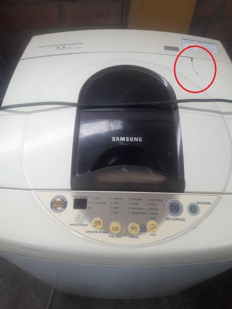 Remato Lavadora Samsung 5.5kg