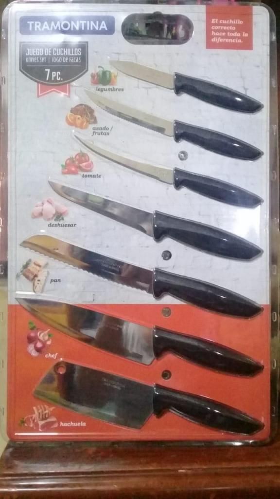 set de cuchillos tramontina