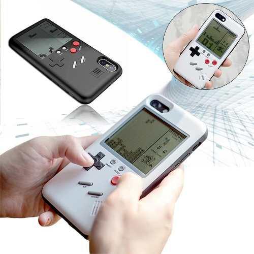 Carcasa Para iPhone Modelo Tetris Nintendo Game Boy