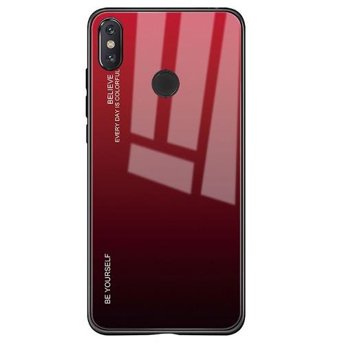 Case Carcasa Xiaomi Mi A2 Lite Degrade Rojo-negro - Klbimp