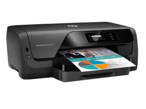 Impresora De Tinta Hp Officejet Pro 8210, 18 Ppm/ 34 Ppm