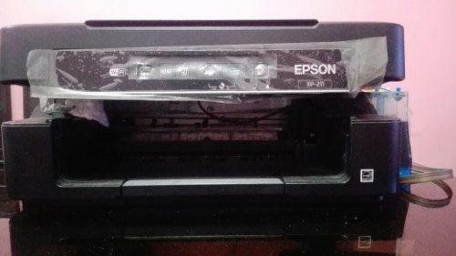 Impresora Epson Xp-211 Con Sistema Continuo