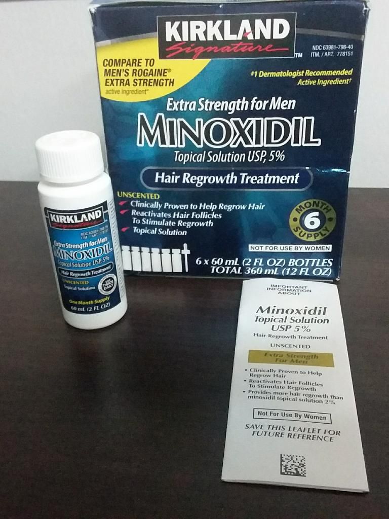 Minoxidil Kirkland Al 5 Porciento