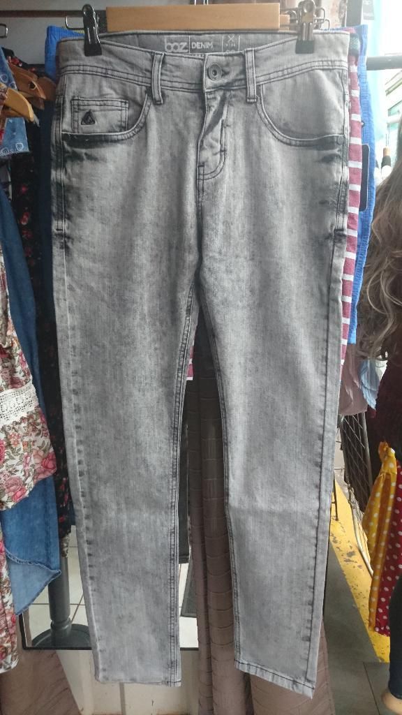Pantalon Jeans Boz Semipitillo Talla 28