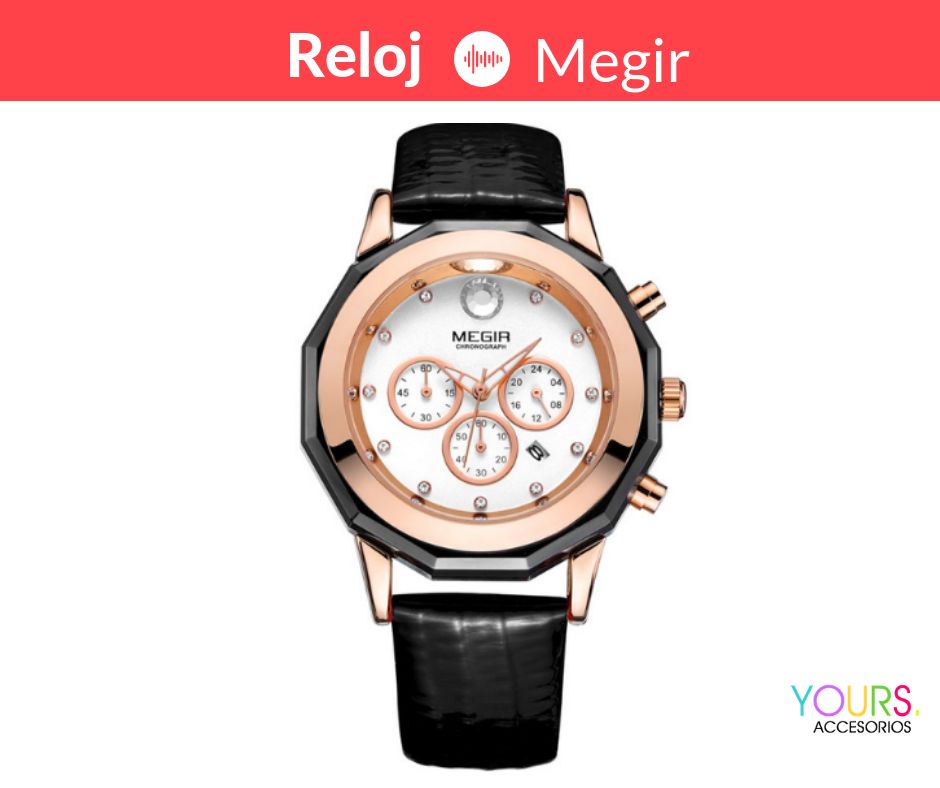 Reloj Megir Luxury Moda 