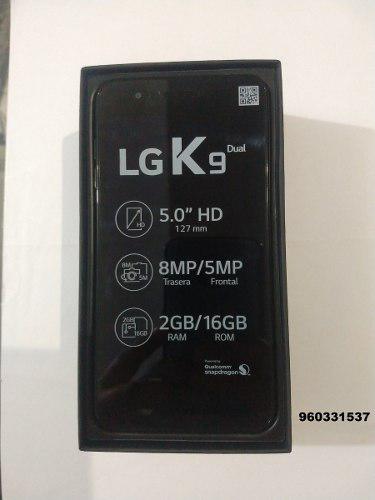 Celular Lg K9 Memoria 16gb, Ram 2gb, Nuevo