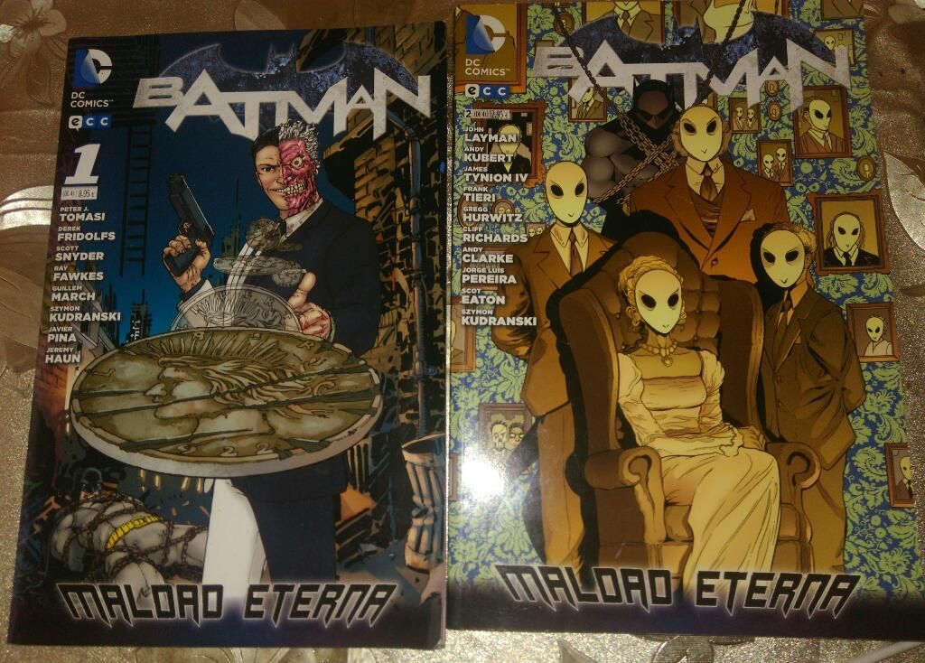 Comic Batman Maldad Eterna Tomos 1 Y 2