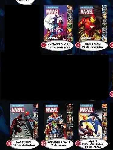 Enciclopedia De Marvel Del Comercio