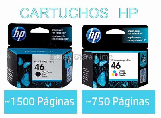Modelo hp 46 cartuchos en Lima