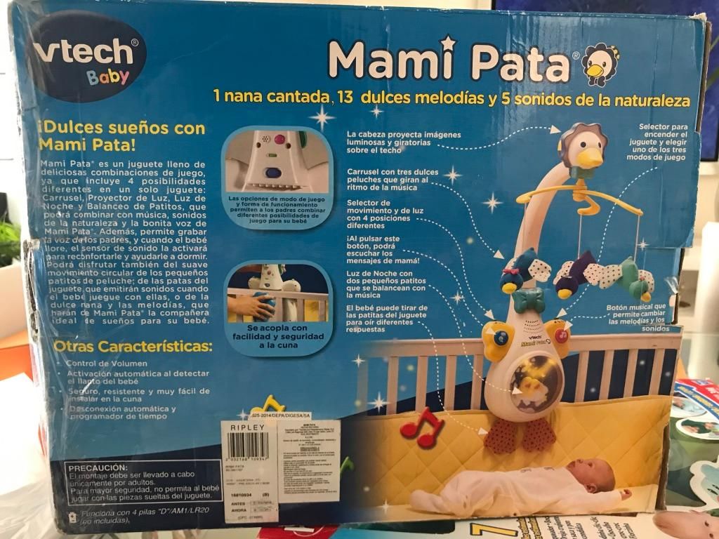 Movil para cuna Mami Pata vtech baby - juguete - bebe