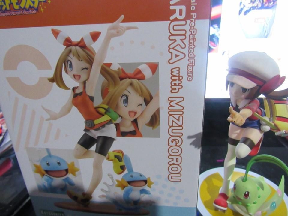 Pokemon figura escala may/aura/haruka