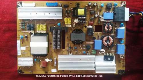 Tarjeta Fuente De Poder Tv Lg 32lv2500