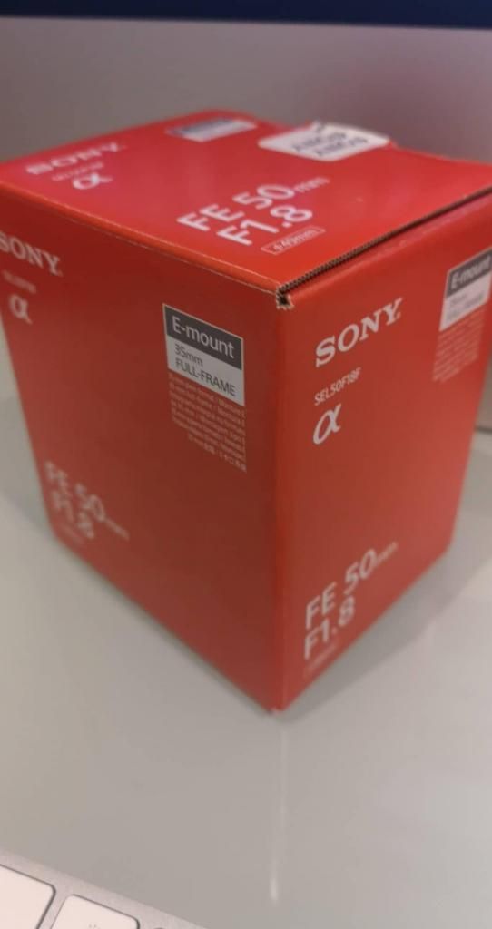 Lente Sony 50mm 1.8 Full Frame Bokeh