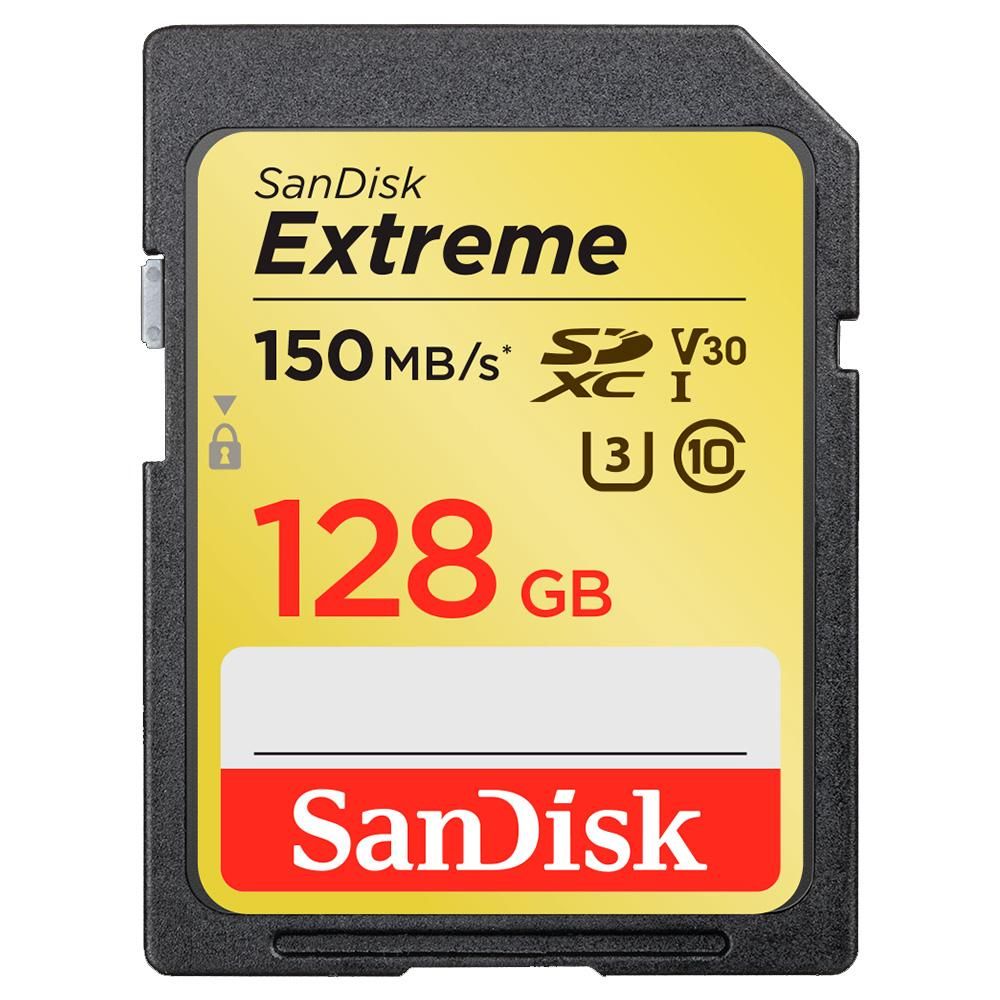 Memoria SD SanDisk Extreme SDXC UHS-I 128GB