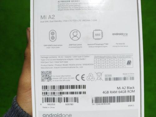 Oferta:xiaomi A2 64gb Android One Original