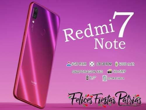 Xiaomi Redmi Note 7 128gb Version Global Rosado