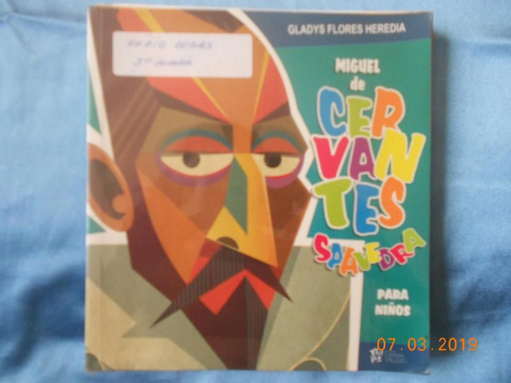 Plan lector Miguel de Cervantes para niños