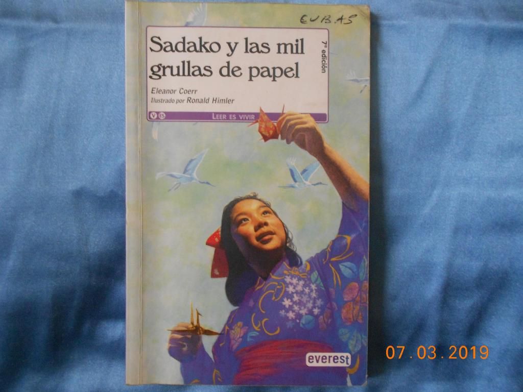Plan lector Sadako y las mil grullas de papel